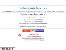 Sites similar to faith-baptist-church.us