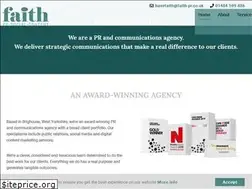 Sites similar to faith-pr.co.uk