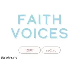 Sites similar to faith-voices.org