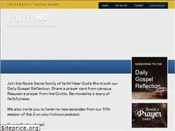 Sites similar to faith.nd.edu