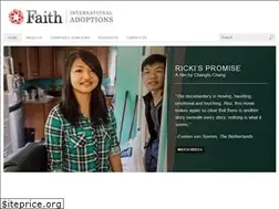 Sites similar to faithadopt.org