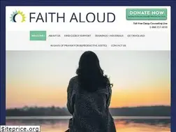 Sites similar to faithaloud.org