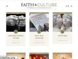 Sites similar to faithandculture.com