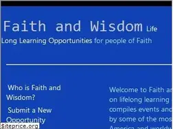 Sites similar to faithandwisdom.org