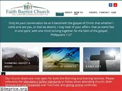 Sites similar to faithbaptistchurchpalmer.org