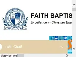 Sites similar to faithbaptistschools.com