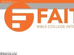 Sites similar to faithbci.org