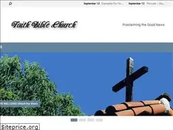 Sites similar to faithbiblechurch.ca