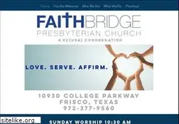 Sites similar to faithbridgechurch.org