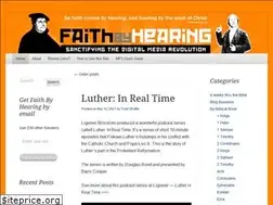 Sites similar to faithbyhearing.wordpress.com