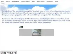 Sites similar to faithchurchcos.com