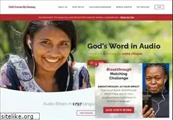 Sites similar to faithcomesbyhearing.com