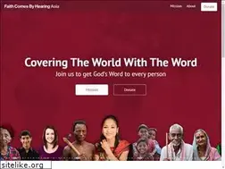 Sites similar to faithcomesbyhearingasia.com