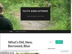 Sites similar to faithdeblistered.wordpress.com