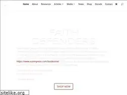 Sites similar to faithdefenders.com