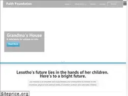 Sites similar to faithfdn.org
