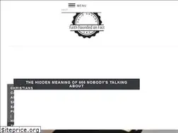 Sites similar to faithfoundedonfact.com