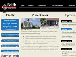 Sites similar to faithfoxchapel.org