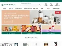 Sites similar to faithful-to-nature.co.za