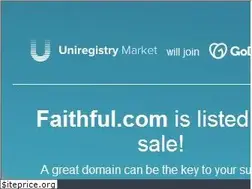 Sites similar to faithful.com
