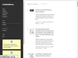 Sites similar to faithfulnews.com