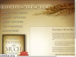 Sites similar to faithfulwithmuch.com