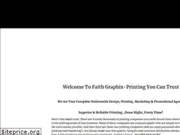 Sites similar to faithgraphix.com