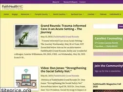 Sites similar to faithhealthnc.org