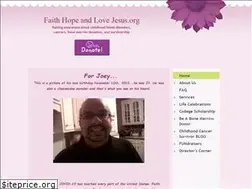 Sites similar to faithhopeandlovejesus.org