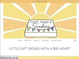 Sites similar to faithhopeandsunshine.com
