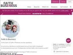 Sites similar to faithinbusiness.org
