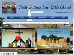 Sites similar to faithindependentbiblechurch.org