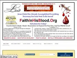 Sites similar to faithinhisblood.org