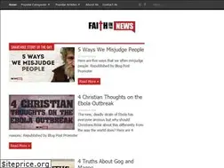 Sites similar to faithinthenews.com