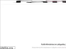 Sites similar to faithlafayette.org