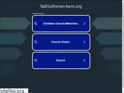 Sites similar to faithlutheran-kent.org
