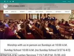 Sites similar to faithlutheranokemos.org