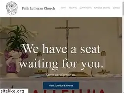 Sites similar to faithlutheranorangecity.com