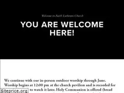 Sites similar to faithlutheransaginaw.net