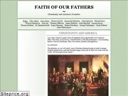 Sites similar to faithofourfathers.net