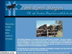 Sites similar to faithranchmorgans.com