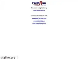 Sites similar to faithrun.net