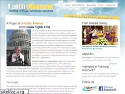 Sites similar to faithshared.org