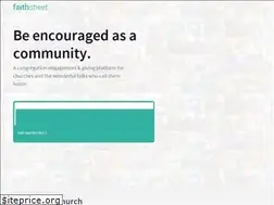 Sites similar to faithstreet.com