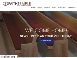 Sites similar to faithtemple.org