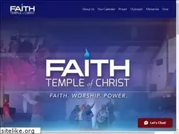Sites similar to faithtempleofchrist.org