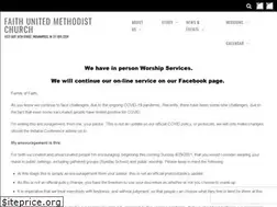 Sites similar to faithumc16.org