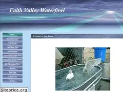 Sites similar to faithvalleywaterfowl.com