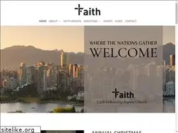 Sites similar to faithvancouver.ca