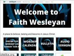 Sites similar to faithwesleyanchurch.com
